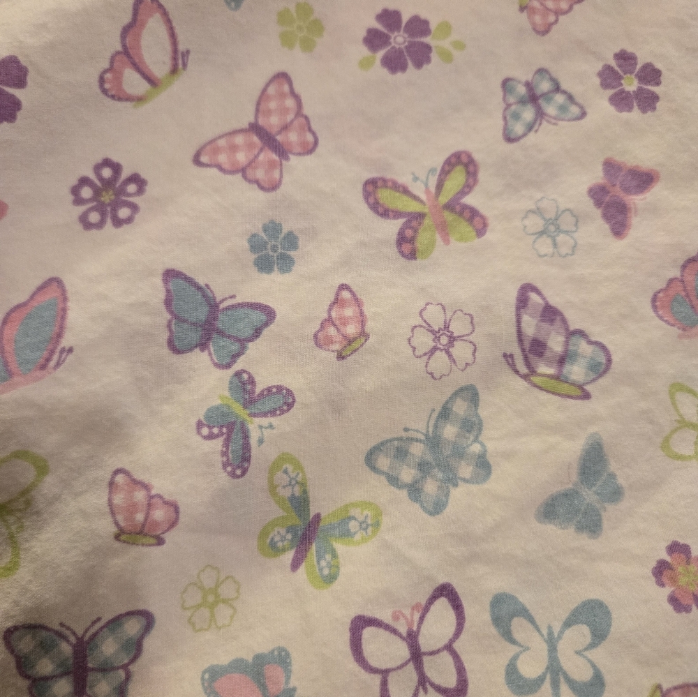 Colorful Butterfly Patterned Full Size Sheets - Picture 3 of 5